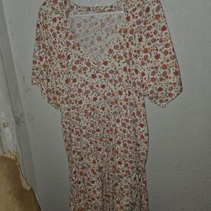 Floral Print Women's Dress